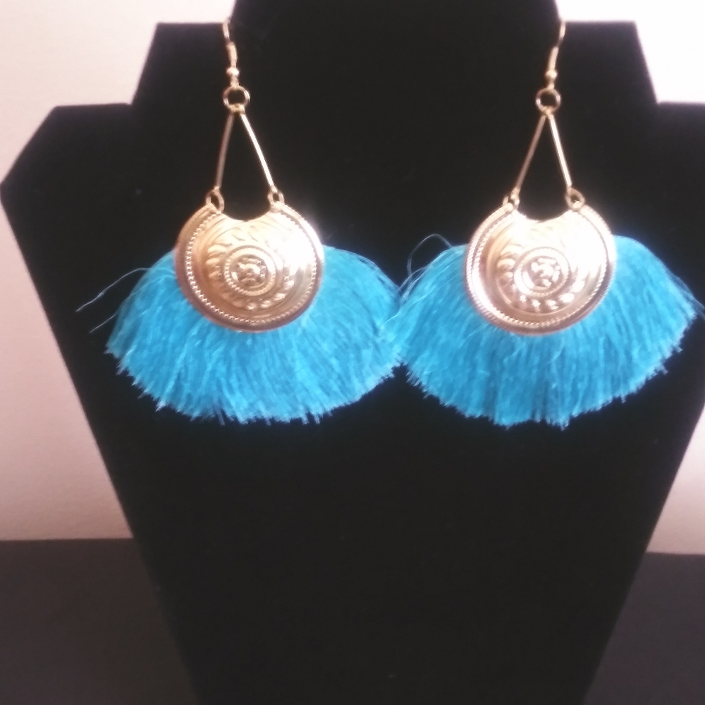 Yarn Earrings